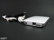 Lieferumfang komplett: Kabel für FW800, USB 3.0 und USB 2.0 Stromversorgung