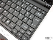 Viel Platz bleibt im rechten Bereich der Tastatur nicht. Viel Platz bleibt im rechten Bereich der Tastatur nicht.