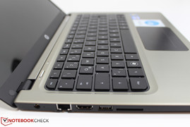 Die Tastatur ist ausgesprochen gelungen...