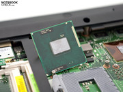 Auch die Intel Core i5-2410M CPU lässt im Nachhinein austauschen.