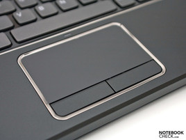 Angenehmes Touchpad mit Multi-Touch Angenehmes Touchpad mit Multi-Touch
