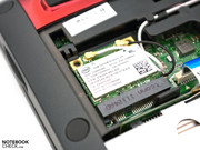 Die kabellosen Funktechnologien übernimmt ein Intel-Controller. Die kabellosen Funktechnologien übernimmt ein Intel-Controller.