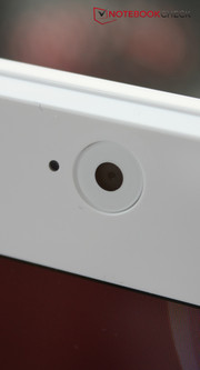 Die Webcam löst nur mit 1,3 Megapixel auf.