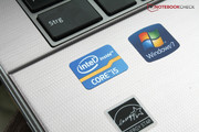 Ein Intel Core i5 Prozessor bildet das Kernstück des Notebooks.