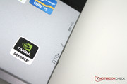 Die Grafikkarte kommt von Nvidia, taktet aber sehr niedrig.