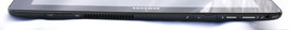 Oberseite (Tablet): micro-SIM-Slot, micro-SD-Slot, USB 3.0, Formatsperre, Ein-/Ausschalter | Rückseite (Dock): keine Anschlüsse