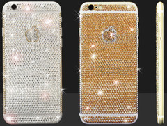 Brillant: Crystallize your Design veredelt Apple iPhone 6 und iPhone 6 Plus mit Swarovski Crystals