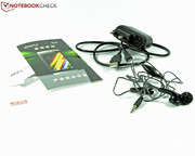 Das Zubehör des Jiayu G3: Erweiterter Genre-Standard.