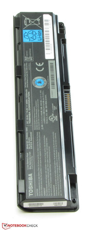 Der Akku wiegt 291,2 Gramm...