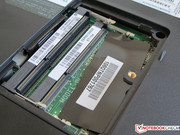 Für den Arbeitsspeicher stehen zwei Dimm-Slots zur Verfügung