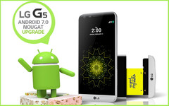 LG G5: Rollout für Android 7.0 Nougat beginnt