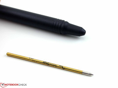 Real Pen - Kunststoffspitze oder Kugelschreibermine