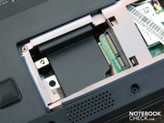 Update-Option: Ein zweiter mini PCI-Express Steckplatz steht für Module bereit.