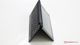 Lenovo IdeaPad Flex 10 im "Tent-Modus"