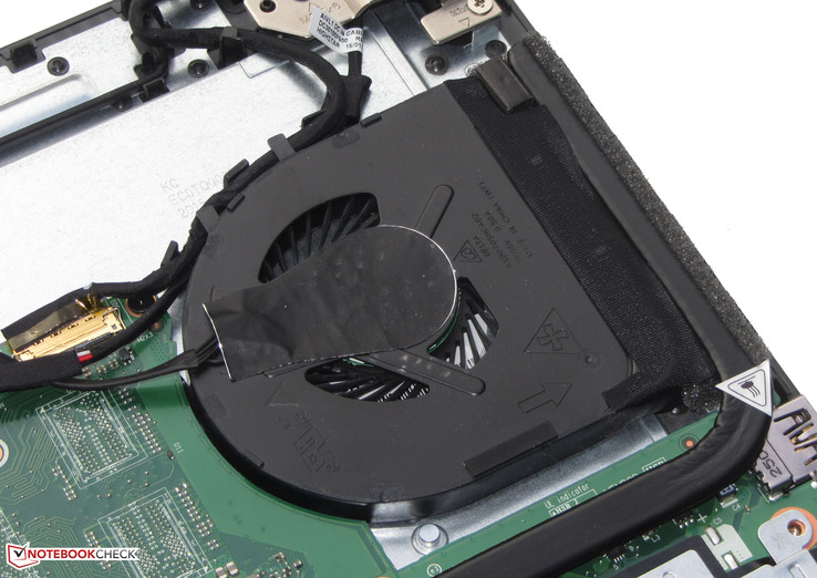 Der Lüfter ist nur selten zu hören.