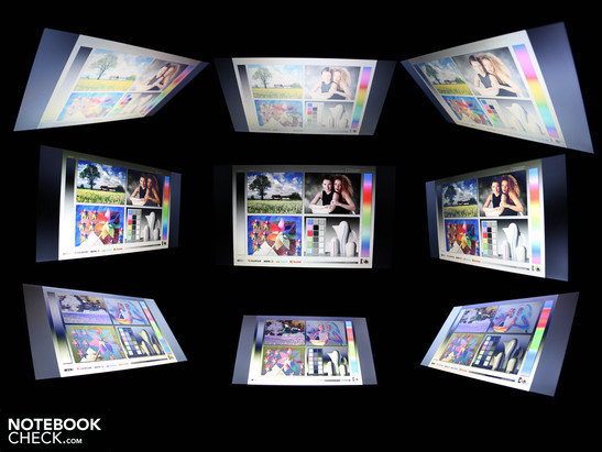 Blickwinkel Lenovo IdeaPad Y560-M29B3GE