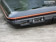 Bei den Anschlüssen bekommen wir den kompletten Multimedia-Standard inklusive eSATA,