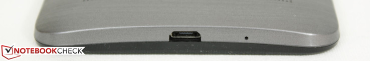 unten: Micro-USB-2.0, Mikrofon