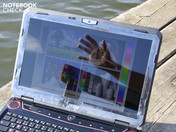 Außeneinsatz mit Reflexion