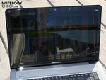 Akoya P7615: Das TFT ist für Draußen untauglich