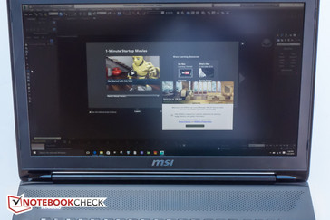 Das WT72 im Freien - bedeckter Himmel