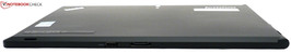 Unterseite: Mini-HDMI, Docking-Anschluss Unterseite: Mini-HDMI, Docking-Anschluss
