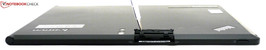 Oberseite: Mini-SIM-Slot, microSD-Slot, Power-Taster Oberseite: Mini-SIM-Slot, microSD-Slot, Power-Taster