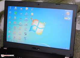 Das Asus P45VJ im Außeneinsatz