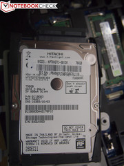 2 x 750 GByte stecken im Notebook 2 x 750 GByte stecken im Notebook
