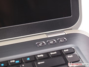 Das Ultrabook verfügt über drei Sondertasten