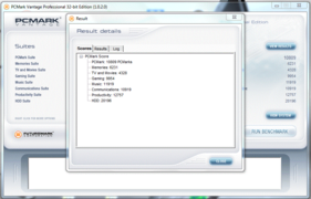 PCMark Vantage: Score nur in 32bit ermittelbar PCMark Vantage: Score nur in 32bit ermittelbar