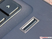 Der Fingerabdruck-Sensor ergänzt die zahlreichen Sicherheits-Features und die Anschlüsse des ProBook 6475b.