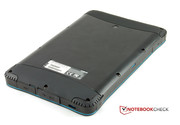 Einen breiten und stabilen Rücken besitzt das Rugged-Tablet ebenfalls.