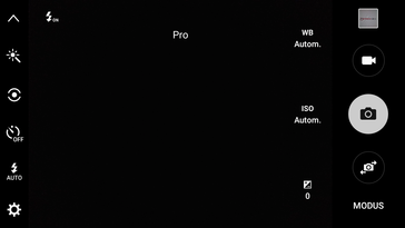 Kamera-App: Pro-Modus