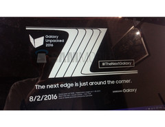 Das Galaxy Note 7 Edge wird wohl am 2. August offiziell vorgestellt.