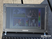 Außeneinsatz frontal, Sonne von Hinten