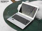 Mit dem Subnotebook durch den Winter.
