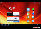 Der Hintergrund ist individuell einstellbar. Der Hintergrund ist individuell einstellbar.