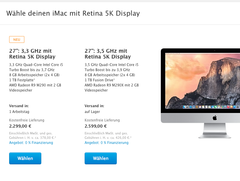 Apple: Neuer iMac mit 5K Retina Display Modell für 2.249€