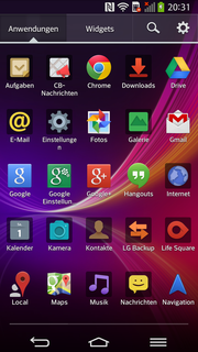 vorinstallierte Apps