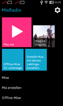 Nokia MixRadio ist kostenlos.
