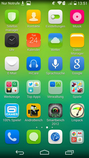 Die App-Symbole hat Huawei umgestaltet.