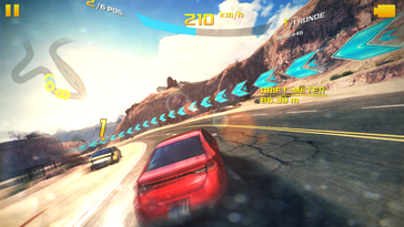 "Asphalt 8: Airborne" läuft flüssig, ...