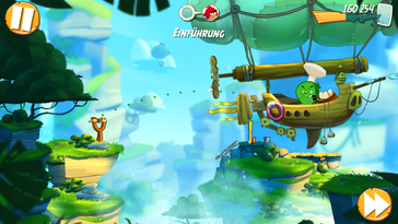 ... anspruchslosere Games wie "Angry Birds 2" ebenso.