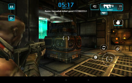 ...oder Shadowgun: Deadzone stellt das Asus Fonepad ME372CG flüssig dar.