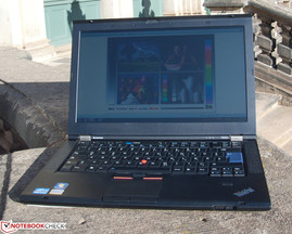 T420s in direkter Sonne