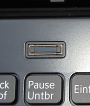 Der Zugang zu Windows kann per Fingerabdruck gesichert werden. Die nötige Software ist vorinstalliert.