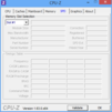 Systeminfo CPUZ RAM SPD