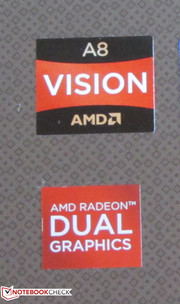 Das Notebook basiert auf AMD-Technik.
