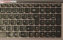 Platzprobleme bei der AccuType Tastatur